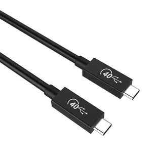 4K 60Hz 5K 8K וידאו פ"ד 40Gbps 240W USB4 USB 4.0 USB-C סוג-C תאריך העברה מהיר טעינת כבל