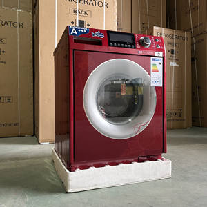 <span class=keywords><strong>Lave</strong></span>-<span class=keywords><strong>linge</strong></span> électrique à tambour <span class=keywords><strong>silencieux</strong></span> de 10 kg à conversion de fréquence, 15 programmes, écran LED, économe en énergie - Product Image 3