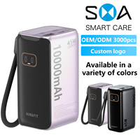 Banco de Energía Inalámbrico Magnético de 10000 mAh con Diseño Personalizado y Logotipo, Carga Rápida PD45W Tipo C, Venta al Por Mayor