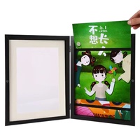 Projets d'art pour enfants Offre Spéciale Ouverture frontale et affichage d'image modifiable Cadres d'art pour enfants Cadre photo pour œuvres d'art pour enfants