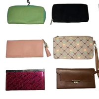 A11-2 dompet kulit bekas kualitas tinggi dompet Branded bekas merk Bales tas tangan bermerek penggunaan kelas satu Italia