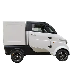 2021 Yumbo Eec elektrikli kargo aracı elektrikli araç gençler için Van 60v 3000w otomatik gıda teslim için 60v 105ah 45 km/saat