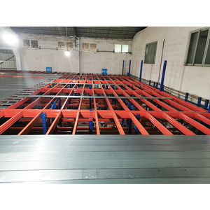 Kệ phong cách công nghiệp có thể điều chỉnh Heavy Duty nhà máy Thép nền tảng lưu trữ lửng giá kho kệ - Product Image 4