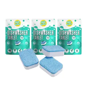 Ökologisch-freundliche Tablette Geschirrspüler Detergent Geschirrspüler Reinigungsplatte für Großhandel