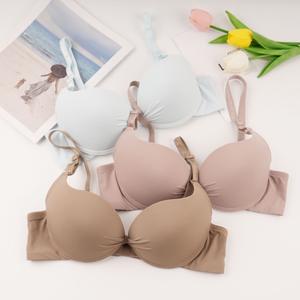 All'ingrosso <span class=keywords><strong>reggiseno</strong></span> liscio e senza cuciture con basso centro porta e <span class=keywords><strong>fascia</strong></span> elastica regolabile con un anello in acciaio per biancheria intima da donna - Product Image 2