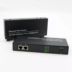 POE 输入和 POE 输出 12/24/48V 1-6 端口 10/100/1000M 单模 2 个 RJ45 和 6 个 SC 光纤端口 快速以太网交换机转换器 PCB - Product Image 6