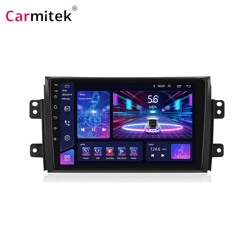 Android 13 per Suzuki SX4 2006 - 2013 per Fiat Sedici 2005 - 2014 autoradio multimediale di navigazione GPS Video Wireless Carplay 4G