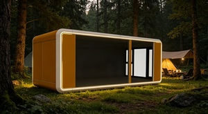 2026 Maison conteneur mobile économique, bâtiment modulaire préfabriqué intégré, Apple Cabin P3 pour hôtel extérieur, bar, design moderne - Product Image 2