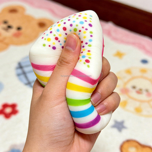 Jouet Squishy Arc-en-ciel à Remontée Lente, Doux et Moelleux, Anti-stress, Jouet Sensoriel pour Enfants, Cadeau, Faveur de Fête, Soulagement de l'Anxiété - Product Image 2