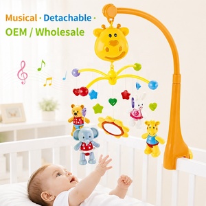 Móvil Musical para Cuna <span class=keywords><strong>de</strong></span> Bebé, Juguete para Dormir para Recién Nacidos, Juguete Colgante Giratorio para Cuna <span class=keywords><strong>de</strong></span> Bebé <span class=keywords><strong>de</strong></span> 0 a 12 Meses - Product Image 1