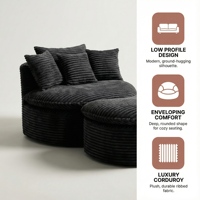 Canapé-lit pliable en tissu de luxe, un siège, inclinable, design moderne, utilisation hôtelière, meubles d'intérieur, canapés en mousse à mémoire de forme emballés sous vide