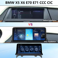 Tulis Android autoradio pour BMW X5 X6 E70 E71 Android Auto lecteur multimédia écran tactile tête unités Carplay Android stéréo