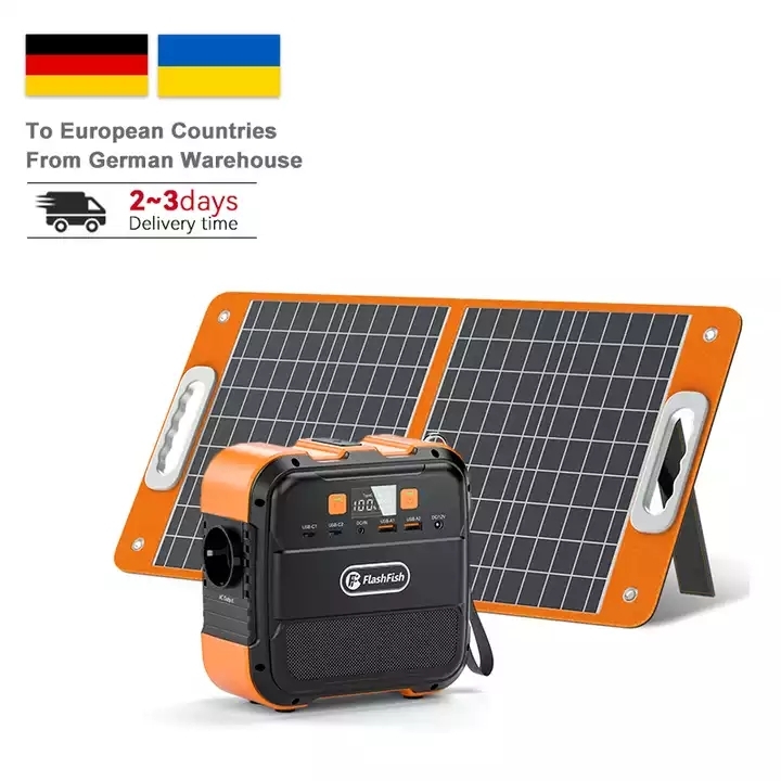 Flashfish Portable Generator - 20000mah Power Bank with Solar