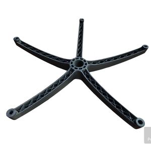Chaise de bureau en plastique de qualité supérieure Pied de base en étoile avec pivot à 360 degrés Durable et élégant - Product Image 4