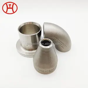 B16.9 Schedule 10 Weld Fittings Alloy 20 N08020 2.4660 2 Inch Degree Elbow Eccentric Reducer Inconel 625 Pipe Fittings