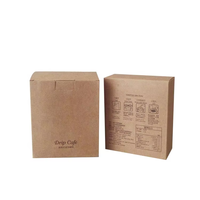 Boîtes rigides en papier artistique imprimées personnalisées écologiques et recyclables, avec pelliculage mat et dorure à chaud pour l'emballage de chocolat, de nouilles et de gelée