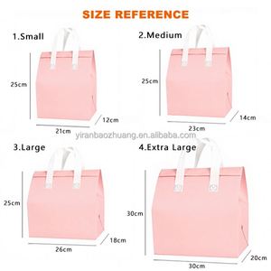 Sacs isothermes jetables en gros avec poignée, personnalisables, durables, pour livraison de repas chauds ou froids, réutilisables pour restaurants - Product Image 1