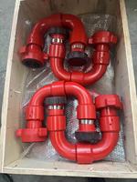 Codo de Alta Presión de 2 Pulgadas FIG1502 M*F Estándar API Tipo 10 para Operaciones Petroleras