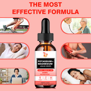 OEM Private Label Potassium Magnesium <b>Liquid</b> Drops with Vitamin D3 and Zinc Support Healthy Sleep Improve Immune System Drops - Product Image 3