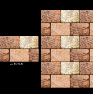 Azulejo de pared de piedra, producto de azulejos de cerámica de 300x450mm para pared y suelo, para sala de conferencias y parque, nuevo - Product Image 2