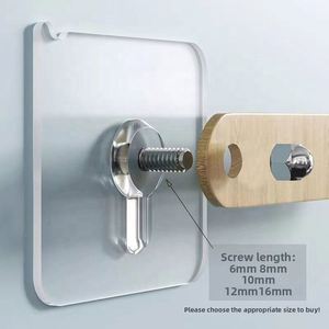 Frame Hooks Strong Adhesive Invisible Hanging Nails Screws for Wedding Photos No-Drill Storage Holders & Racks - Product Image 1
