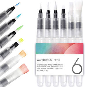 Stylos pinceaux de coloration à l'eau, brosses de peinture à l'eau, marqueurs à Base d'eau couleur, 1 pièce - Product Image 6