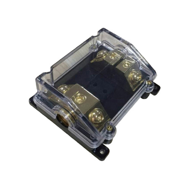 Ground Mini ANL Fuse Box Distribution Block Way Fuses Holder Camper Car Audio ANL Power Distribution Fuse Block WNA-GN18