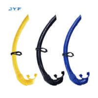 JYF Vente en gros Populaire Tube de plongée en silicone 100% pour la respiration sous-marine