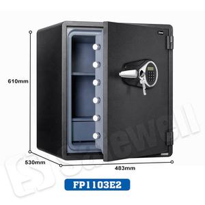 <span class=keywords><strong>Caja</strong></span> Fuerte Metálica Negra Safewell <span class=keywords><strong>de</strong></span> 610 mm <span class=keywords><strong>para</strong></span> el Hogar, <span class=keywords><strong>Caja</strong></span> <span class=keywords><strong>de</strong></span> <span class=keywords><strong>Seguridad</strong></span> con Doble Llave, Resistente al Agua y al Fuego, <span class=keywords><strong>para</strong></span> <span class=keywords><strong>Guardar</strong></span> Dinero, con 2 Horas <span class=keywords><strong>de</strong></span> Protección - Product Image 6