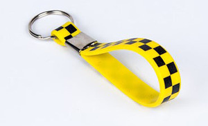 2023 Cheap Wholesale No Minimum Custom logo Text Promotional Silicone Keychain - Product Image 6