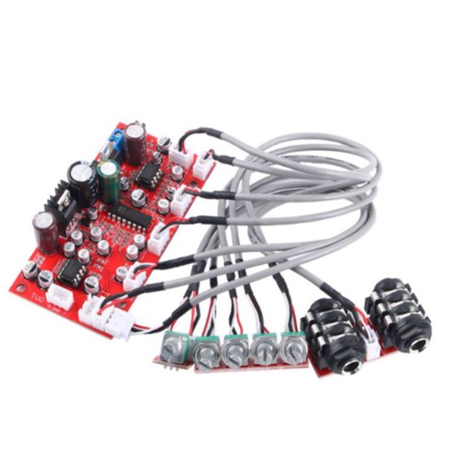 MLK CD2399 Microphone Preamplifier Board Module with NE5532 Op Amp for Dynamic & Electret Condenser Mics