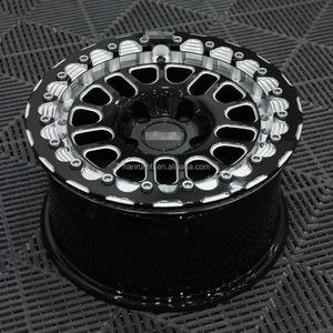 ล้อฟอร์จ Beadlock ขนาด 15 17 18 นิ้ว 5X112 5X120 5X114.3 โมโน 2 ชิ้น สำหรับรถแข่ง Drag Racing ใช้ได้กับรถทุกประเภท - Product Image 3