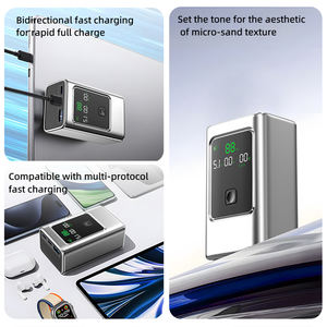 <span class=keywords><strong>Powerbank</strong></span> Fabricant <span class=keywords><strong>PD</strong></span> 100w Charge super rapide 10000mah Téléphones portables Chargeur portable 20000mah Banque d'alimentation portable sans fil - Product Image 4