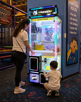 Machine d'arcade commerciale moderne parent-enfant avec lecteur de cartes et distributeur de cadeaux intelligents pour centre de divertissement pour enfants à fort trafic