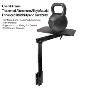 Patas de mesa negras para ahorro de espacio ajustable en altura para RV, caravana, barco, caravana, <span class=keywords><strong>furgoneta</strong></span>, <span class=keywords><strong>accesorios</strong></span>, remolque de viaje - Product Image 4