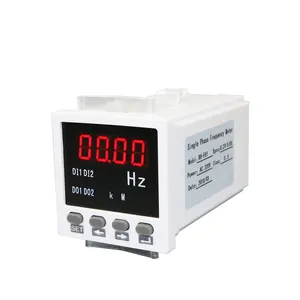 SIngle Phase LED Digital Frequency Panel Meter HZ