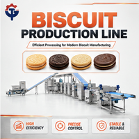 Ligne de fabrication de biscuits entièrement automatique, équipement complet de production de biscuits durs et de biscuits mous