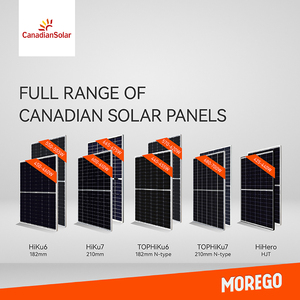 Panel <span class=keywords><strong>solar</strong></span> mono canadiense 560W 550W 555W módulo fotovoltaico para luz de pesca complementaria - Product Image 4