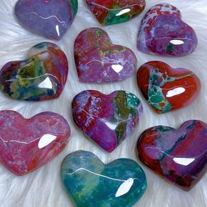 หินควอตซ์ขัดเงาขายส่ง หินโอเชียนแจสเปอร์ทรงหอคอย ทรงกลม ทรงคบเพลิง ทรงฝ่ามือ สำหรับตกแต่ง - Product Image 4