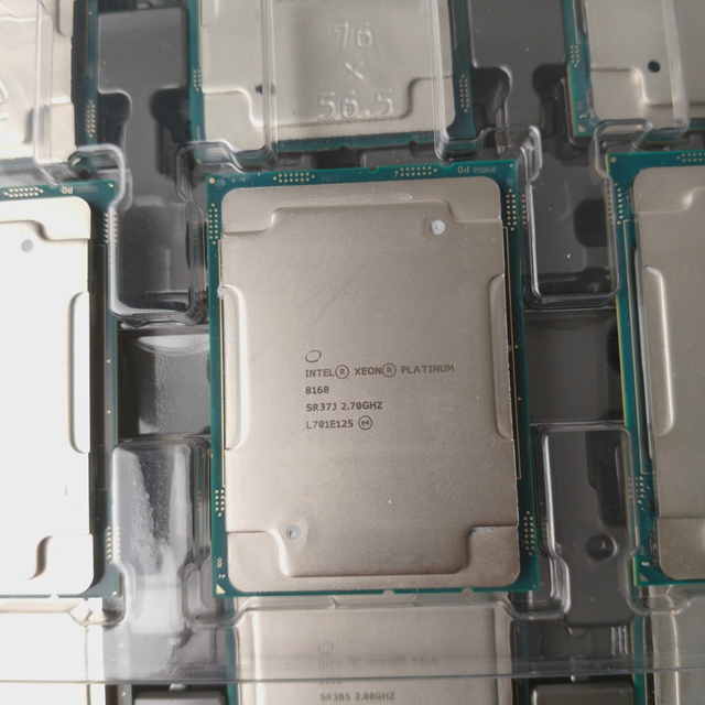 Intel Xeon E5-8168 Used CPU for Data Centers High Performance Server