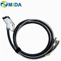 Chargeur rapide pour véhicules électriques DC Combo2 200A 250A 300A Prise de charge rapide CCS2 CCS1/J1772/Type2 Pistolet de charge rapide TUV VE