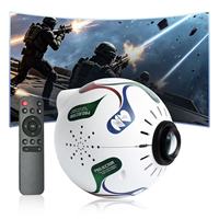 Mini projecteur de football portable Hot K25, 180 lumens ANSI, Android 12, WiFi sans fil, lecteur de musique, de jeux, de films et de vidéos, projecteur domestique