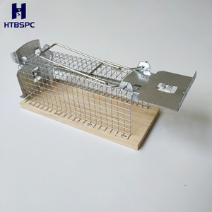 Insancıl Metal fare tuzağı kafes No-öldürmek canlı fare kapanı kapalı ve açık kullanım için yeniden kemirgen tuzak - Product Image 4