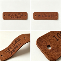 Etiquetas Personalizadas de Microfibra Ecológicas Termoadhesivas para Ropa, Sombreros y Accesorios de Prendas, Venta al Por Mayor OEM