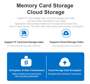 Внутренняя, Wi-Fi, 5200 мА/ч, камеры видеонаблюдения с питанием от аккумулятора камеры облачной записи движения PIR датчик беспроводной батареи камеры безопасного использования - Product Image 3