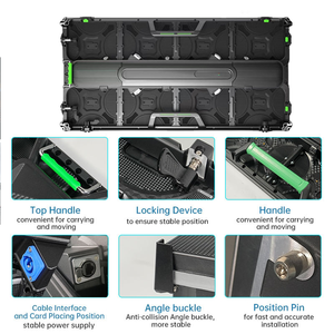 Ngoài trời 4k dẫn Màn hình hiển thị 500x1000mm video tường tấm hoàn chỉnh hệ thống buổi hòa nhạc sân khấu cho thuê nền p3.91 dẫn bức tường video - Product Image 5