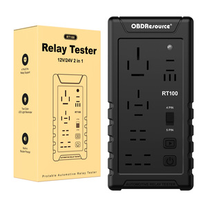 Nuevo Producto Transfronterizo de Alta Calidad: Probador y Detector de Relés para Coche OBD RT100 12V 24V ABS - Electrónica de Consumo Directo de Fábrica - Product Image 1