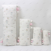 Oreiller bébé anti-acariens en fibre de bambou douce, écologique, style coréen, housse amovible et lavable, pour berceau et poussette, motif animal