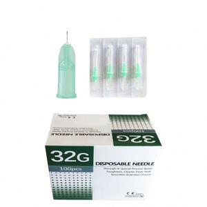 <span class=keywords><strong>Agujas</strong></span> <span class=keywords><strong>de</strong></span> Inyección Estériles Ultra Finas 32G 100 piezas/caja - <span class=keywords><strong>Agujas</strong></span> Desechables Multitamaño <span class=keywords><strong>para</strong></span> <span class=keywords><strong>Mesoterapia</strong></span> - Product Image 1