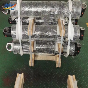 Cylindre hydraulique de levage double effet pour remorque de benne de camion de transport de fruits de palmier à huile - Product Image 5